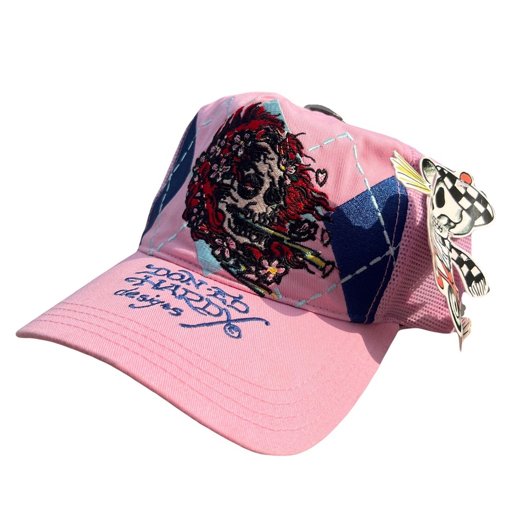 SOLD ❌ VINTAGE 🩵 ED HARDY Trucker Hat